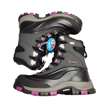Columbia Bugaboot Plus Titanium Omni-Heat Boots Womens Size 7 Multi BL2746-010