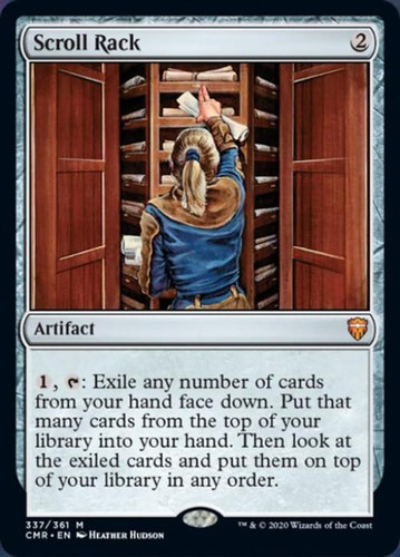 MTG English Scroll Rack NM Normal Commander Legends - Picture 1 of 1