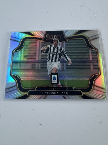 2025-26 Panini Select Serie a Field Level Zinedine Zidane Silver