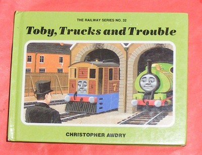 TOBY, TRUCKS AND TROUBLE Christopher Awdry RAILWAY SERIES No.32 / 1988 1st/ good