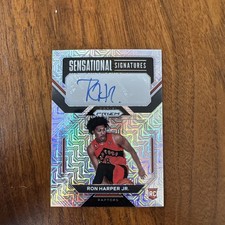 2023-24 Panini Prizm Ron Harper Jr Penmanship Auto Mojo 5/25 RC 