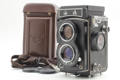 Near MINT- w/Case] Seagull 4A103 Haiou 75mm f/3.5 TLR Medium