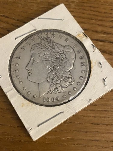 1904 S VG Morgan Dollar Very Good 90% Silver US Key Date ~~LOOK~~