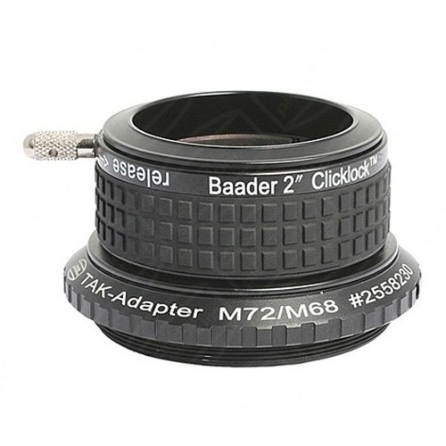 Baader 2" Clicklock Klemme für Takahashi Refraktor & Cassegrain mit M72 Gewinde - Bild 1 von 5