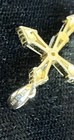 188 CN 925 Cross Pendant With Round And Bagette Stones — photo 10