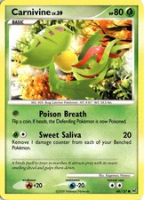 Pokemon TCG Platinum Carnivine (68) 68/127 *Moderate Play! Common MP *Scan