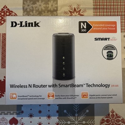D-Link 300 4 Gigabit Wireless N Router (DIR-636L/E)
