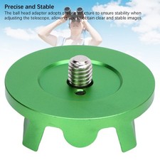 Telescope Ball Head Adapter Aluminum Alloy DSLR Camera Ball Head Connection FNHK