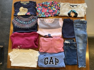 Large Bundle Of Girls Clothes Age 4 5 Years