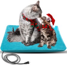 Outdoor Pet Heating Pad - Waterproof Electric Warming Mat Blanket Safe Heated...