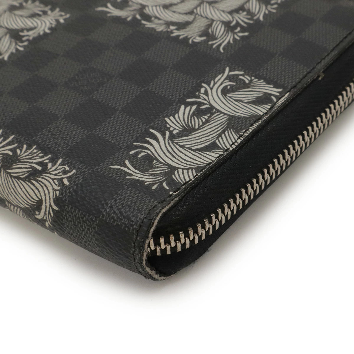 Louis Vuitton Damier Graphite Christopher Nemes Zippy Organizer Round Zipper image 3