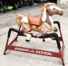 Radio Flyer Rocking Horse, Spring Horse, RESTORATION VINYL DECALS, x2 MADE N USA