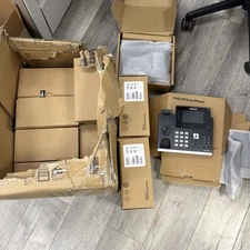 Lot of 10 Yealink VERIZON T46S  VoIP Gigabit IP Phone HD Voice PoE Office Phone