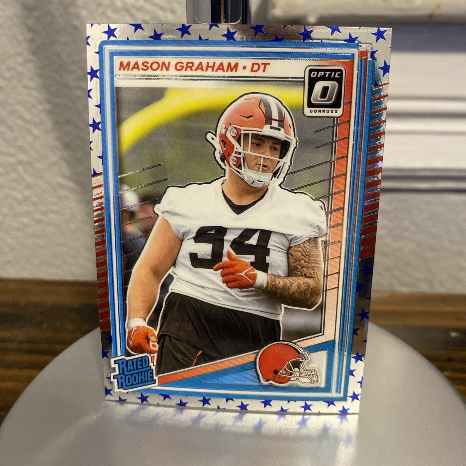 2025 Donruss Optic Mason Graham Stars Prizm Rated Rookie #206