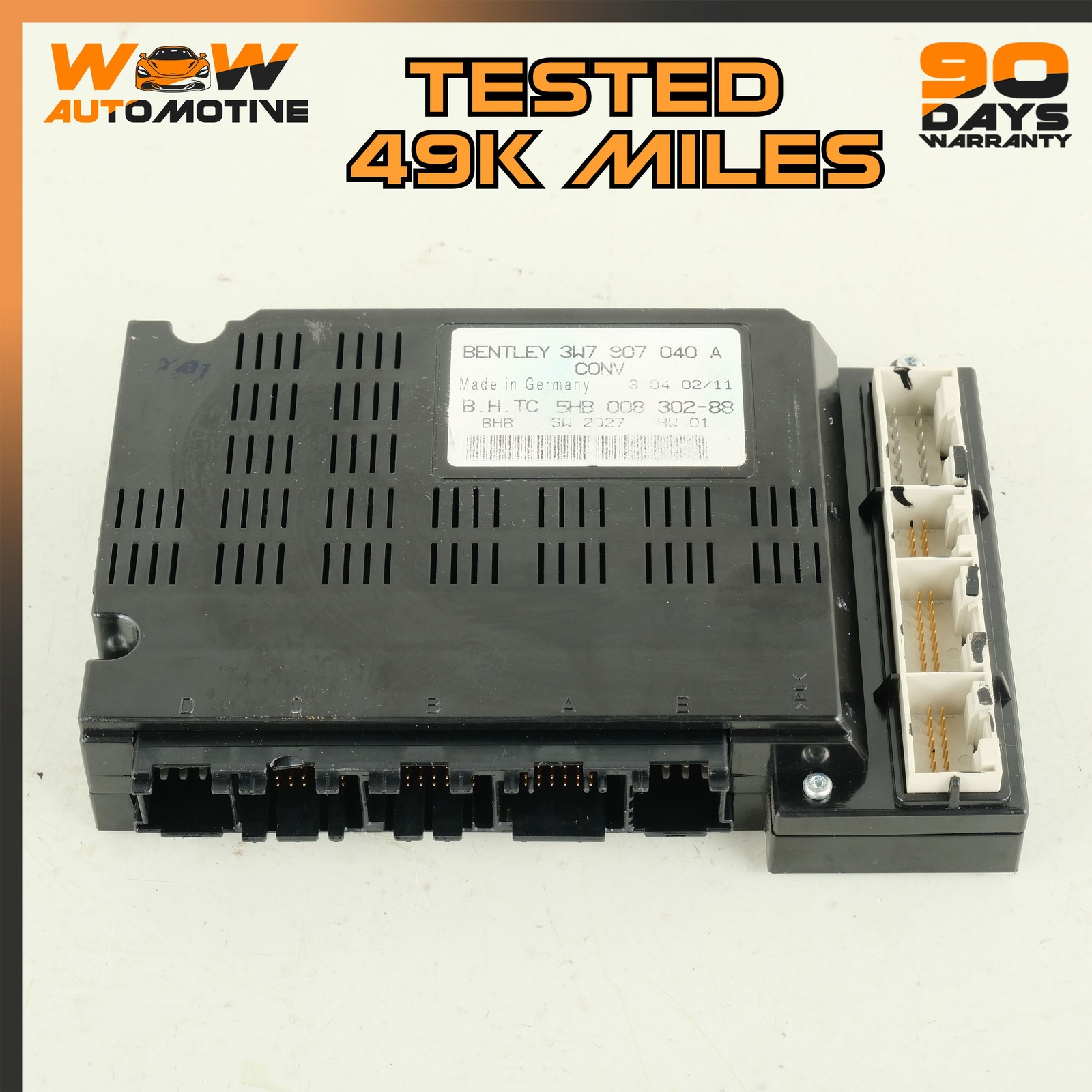 Bentley Continental GT 2010-2012 Hvac control module