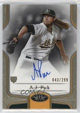 2020 Topps Tier One Break Out 43/299 AJ Puk #BOA-AP Auto 04ln