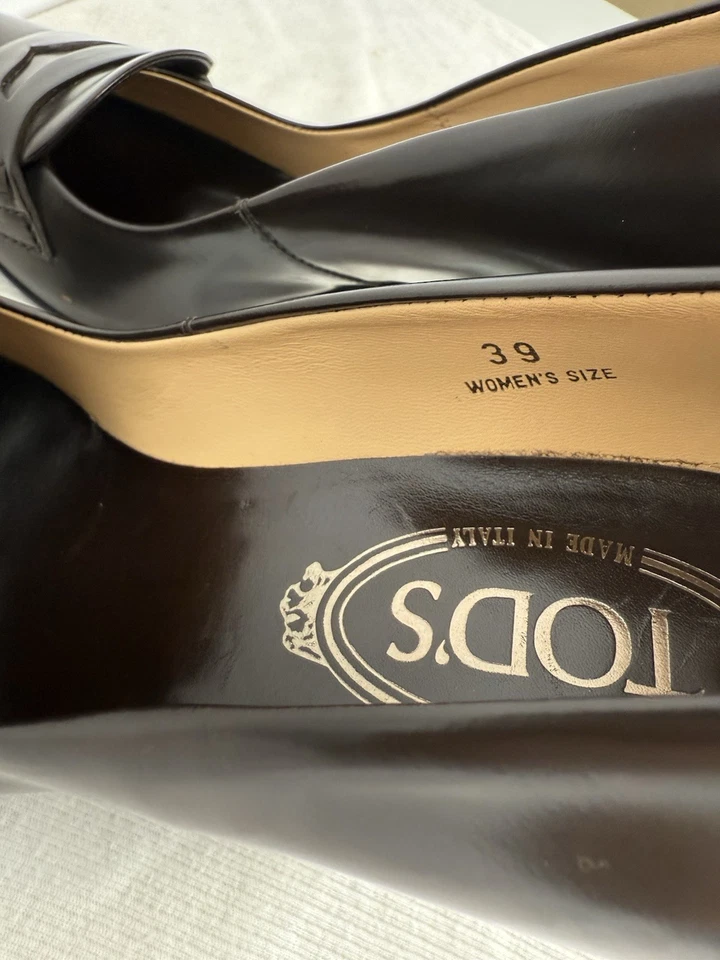 Zapatos de tacón Tod’s de cuero hechos en Italia talla 39 Foto 4 de 4