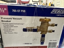 Febco 765 Series 1/2" Bronze Pressure Vacuum Breaker Backflow Preventer