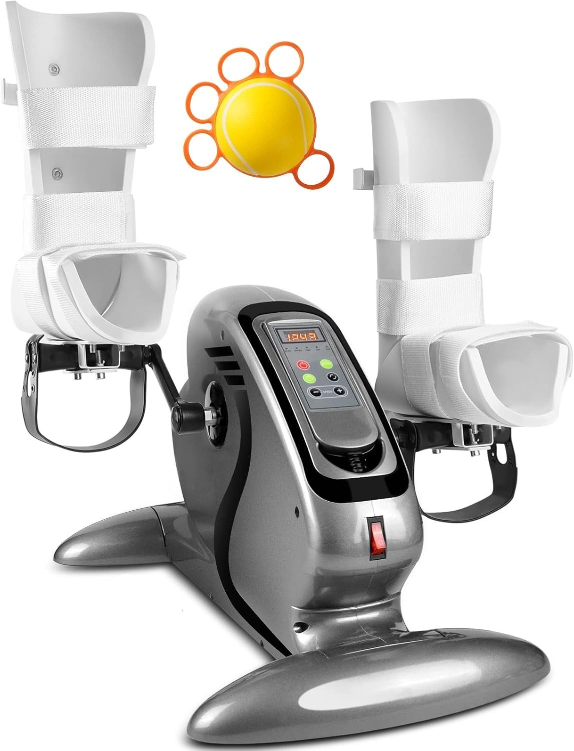 Motorized Pedal Exerciser, Electric Pedal Exerciser for Arm and Leg Low Impact E