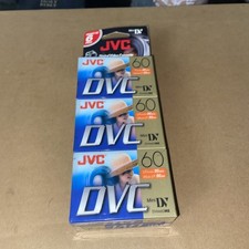JVC Digital Video Cassette Mini DVC 60 NEW SEALED lot of 6