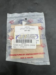 JT Sprockets 520 Front Sprocket Steel 14 Teeth Natural JTF337.14