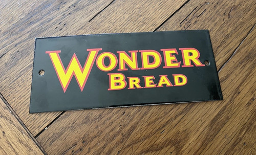 NICE WONDER BREAD PORCELAIN SIGN