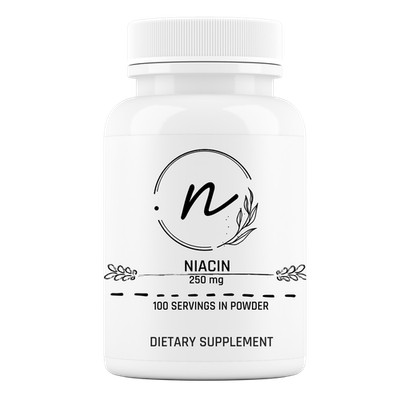 NaturePRO Vitamin B3 Niacin 250 mg 100 Portionen Pulver
