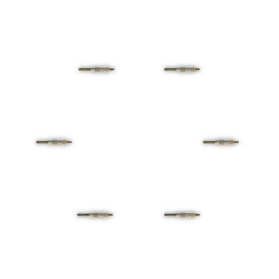 6x Glühkerze BOSCH 0 250 201 027 für BMW Opel Land Rover 3er Omega B Range II