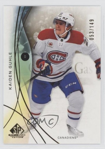 2024-25 Upper Deck SP Game Used Gold 53/149 Kaiden Guhle #54