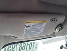 Driver Left Sun Visor With Illumination Fits 11-14 EDGE 4848179