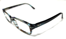 Ray Ban RB5187 5163 Blue Rectangle Eyeglasses 52-16 140