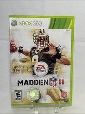 Madden NFL 11 - (Microsoft Xbox 360) Complete With Instruction Booklet Disc