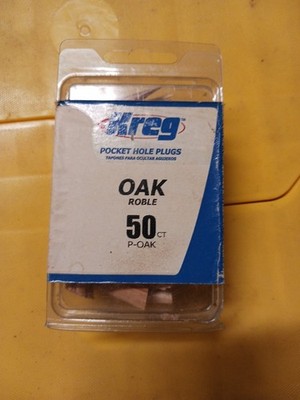 Kreg Pocket-Hole Plugs Oak 50ct. Solid Wood Standard Size