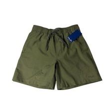 Huk Pursuit Volley Youth Large Olive Green Fishing Swim Shorts H7200016 NWT