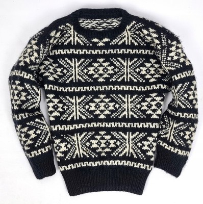 TOTING  GRAU  Skandynawian    Wolle Strickjacke   PULLOVER  GR. XL