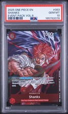 2025 ONE PIECE EVENT PACK VOL.6 #083 SHANKS PSA 10