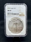 2026 American Silver Eagle NGC MS69 1 Oz .999 Silver!