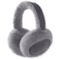 Clothirily EarMuffs for Women, Fuzzy Faux Fur Warm Ear Muffs for Winter, Cute...