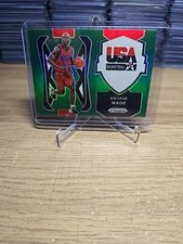 2021-22 Panini Prizm - USA Basketball Dwyane Wade #4 Green Prizm