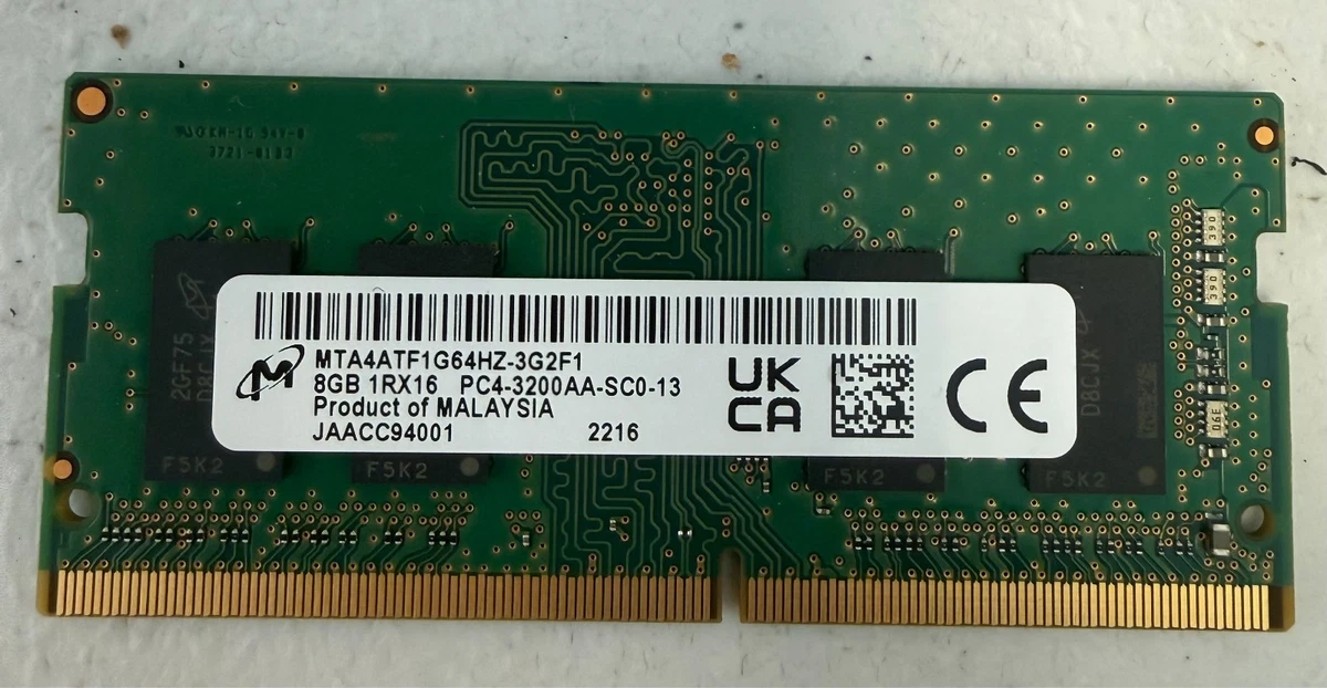Micron Computer RAM with 1 Modules and 260 Pins for sale | eBay