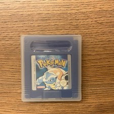 Thumbnail of ebay&reg; auction 116934771534 | Pokémon BLAU ORIGINAL GameBoy Modul Spiel Pokemon Blaue Edition