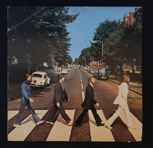 Abbey Road [LP] The Beatles 1978 Vintage Vinyl Capitol Reissue Purple Labels VG