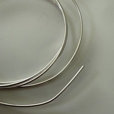 14gauge, sterling silver half hard round wire 0.80 ozt