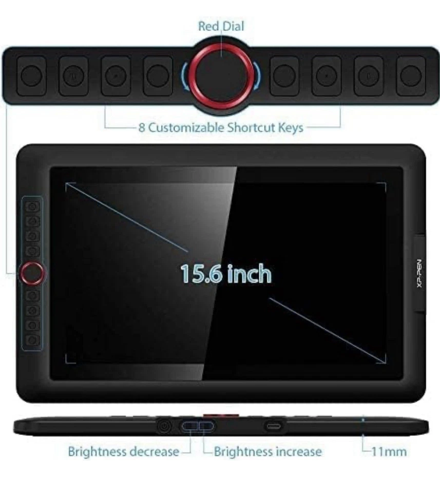 Xp-pen Artist 15.6 Pro Graphics Tablet - Image 2 of 4