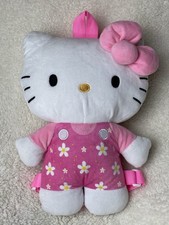 Hello Kitty Soft Plush Doll Backpack 14” Authentic 2024