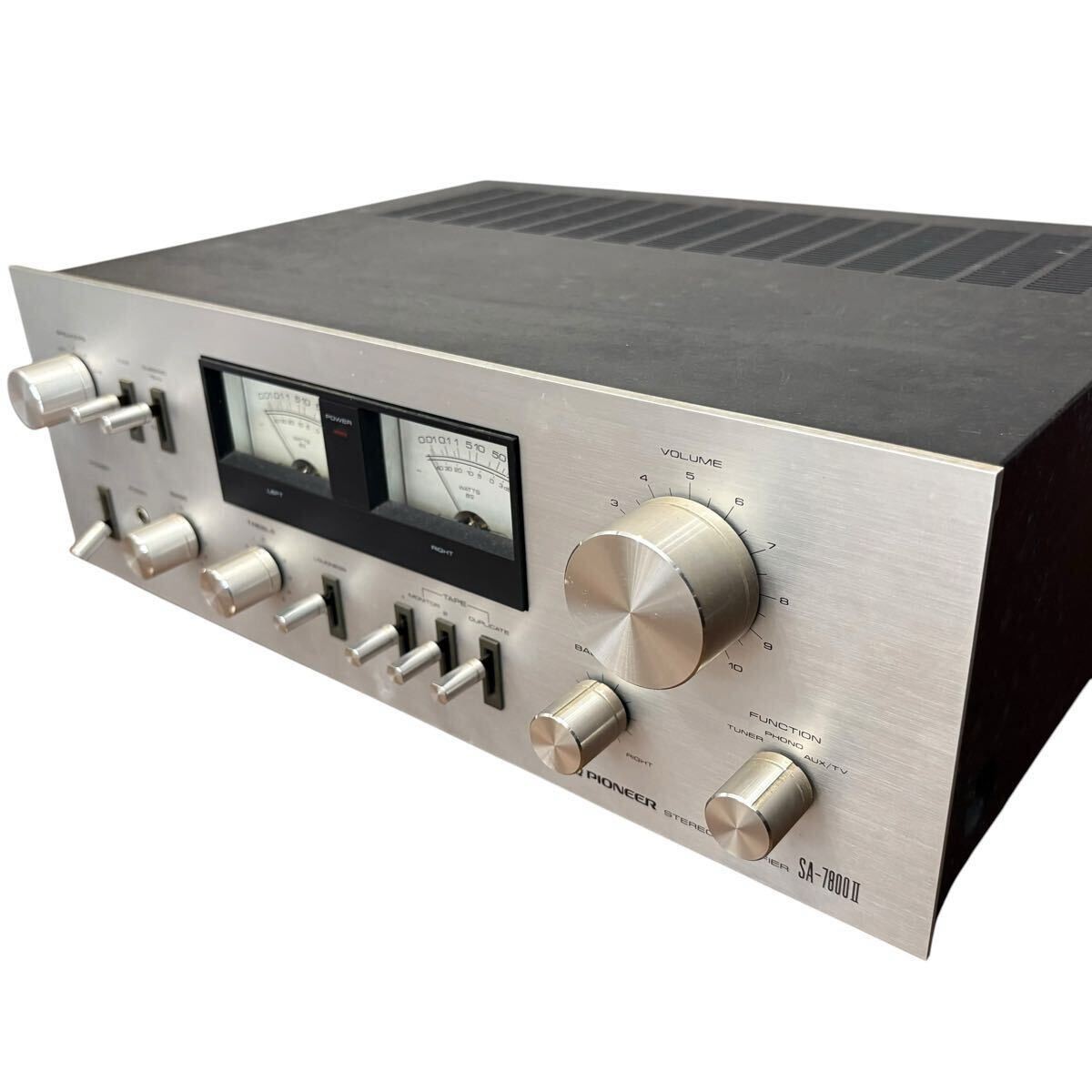 Pioneer SA-7800 II Stereo Integrated Amplifier Amp Power Meter