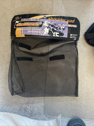 Debeer Lacrosse Intrepid Shoulder Pads Size Small - Picture 6 of 11