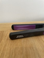 Purple Nicky Clarke Hair Straighteners Curling Tongs for sale