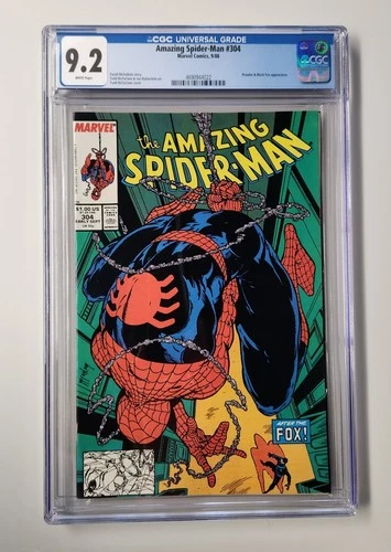 Amazing Spider-Man #304 CGC 9.2 New Slab - McFarlane