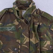 Dutch Army DPM Camouflage Field Jacket Medium Camo Military Combat Parka
